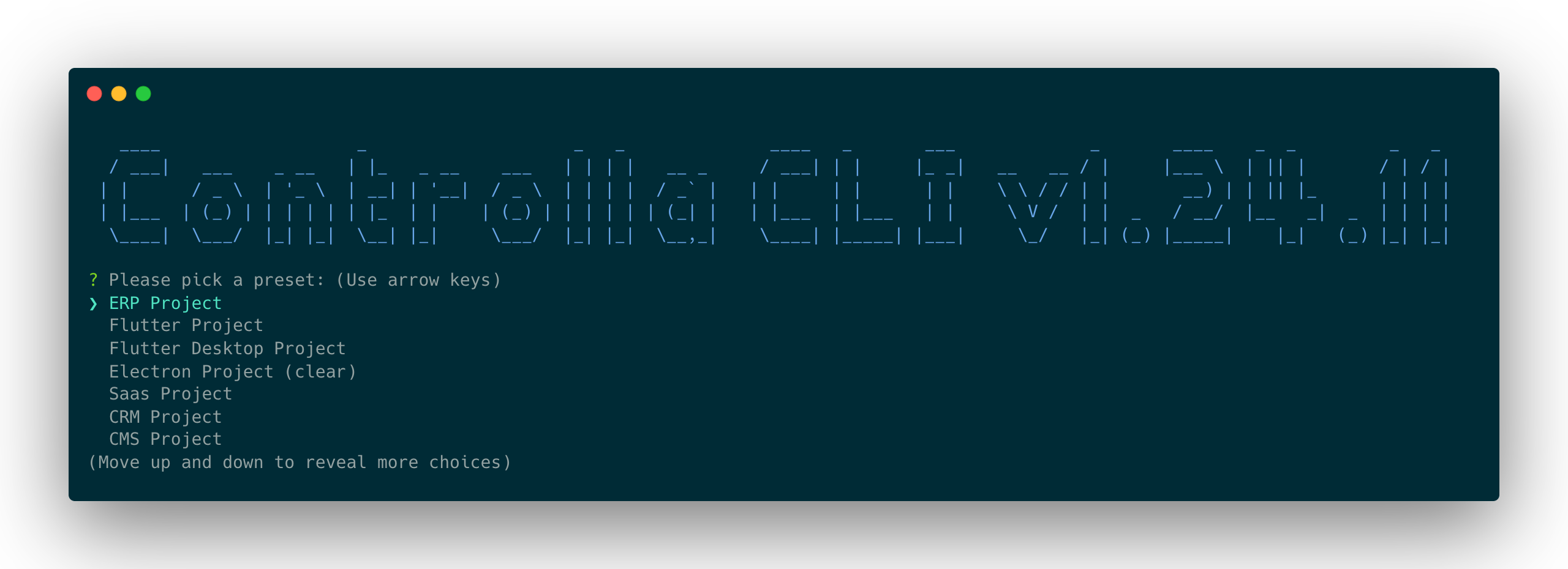 Create Cli light